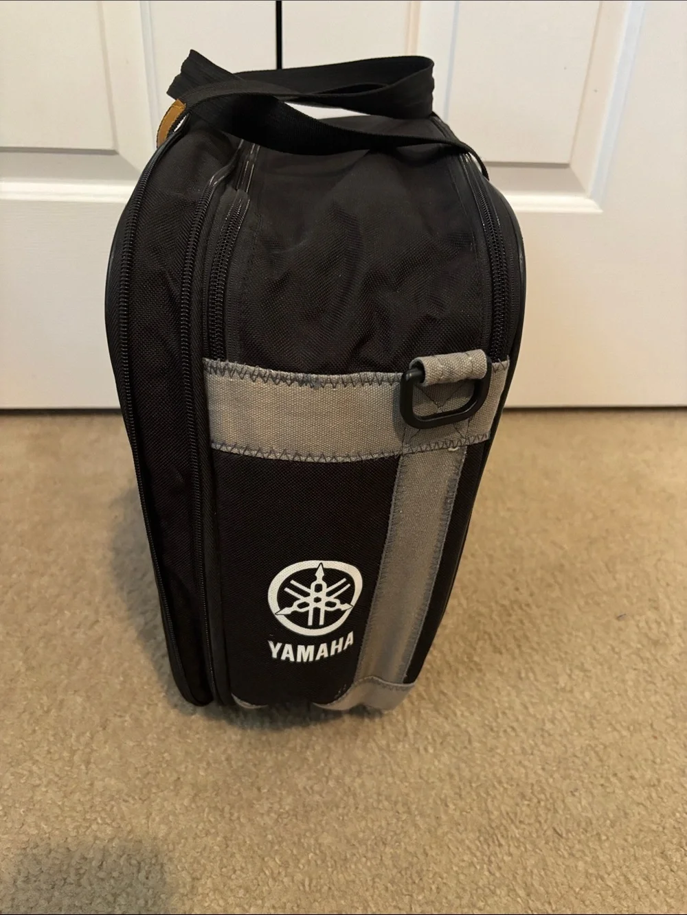 Yamaha Tenere Black Equipment Bag With Silver Logo